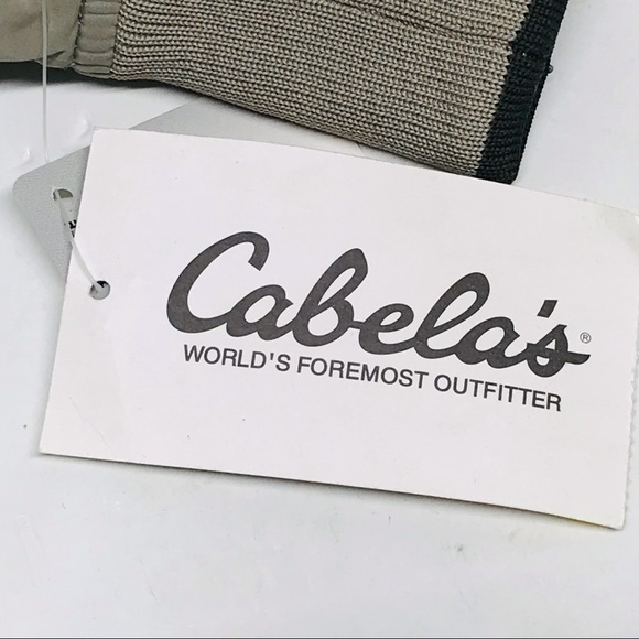 Cabela's Outdoor Gear Windcrest Sz M V Neck Pullover Windbreaker Golf Jacket NWT - Picture 8 of 9